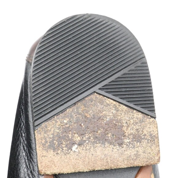 Johnston & Murphy Men's Sz 10M Passport Tassel Leather Loafers Brown Black EUC - Picture 9 of 11